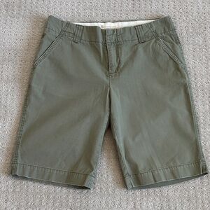 GAP Olive Green Women's Bermuda Shorts Size 8
